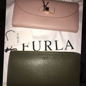 Furla authentic Italian leather wallets